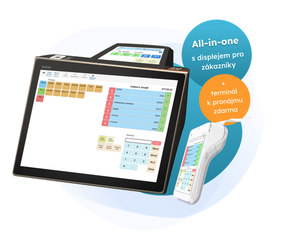 All-in-one pokladna