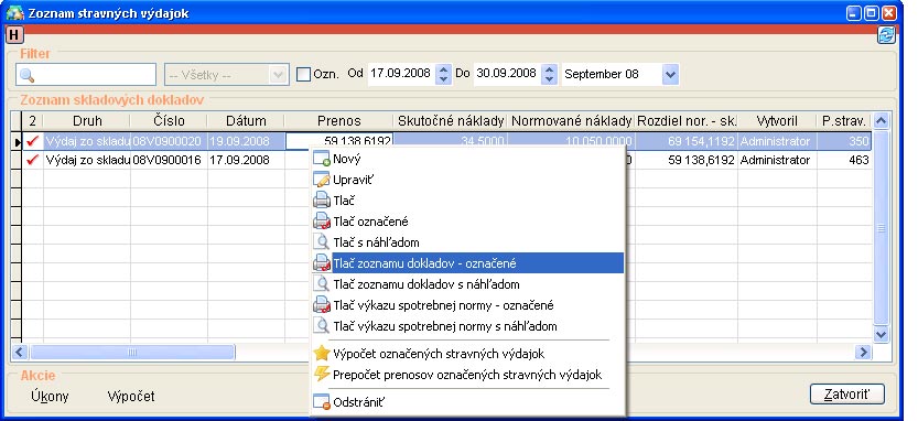 zoznam-stravnych-vydajok-rclick