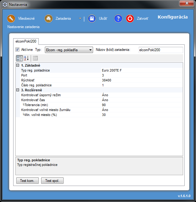 POS Manaž&eacute;r - registračn&eacute; pokladne Elcom