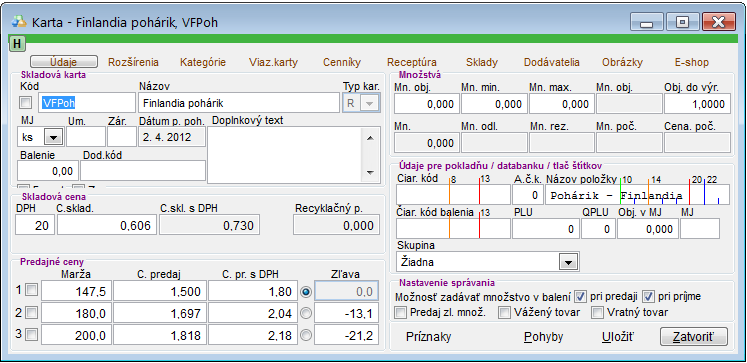 Skladov&aacute; karta - Finlandia pan&aacute;k - &uacute;daje