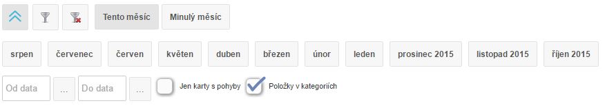 Roz&scaron;&iacute;řen&iacute; filtr v rozborech