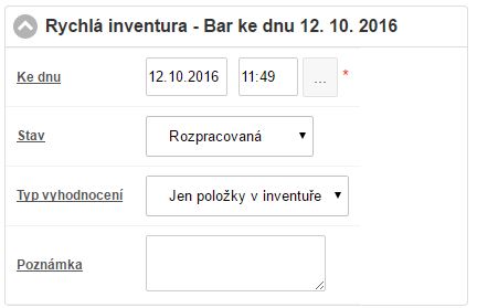Nov&aacute; rychl&aacute; inventura