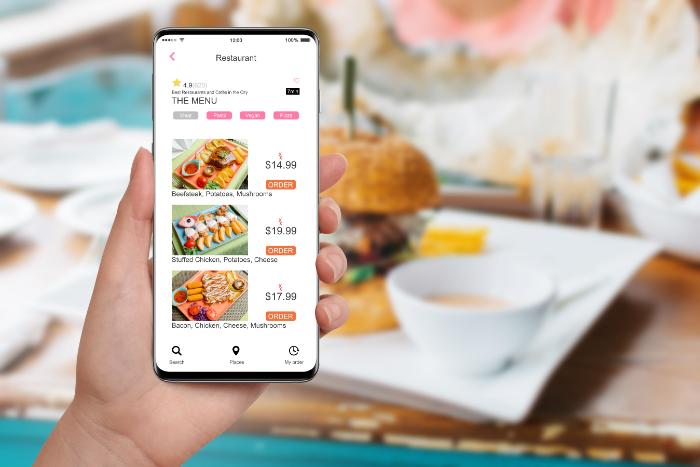 Online obedov&eacute; menu