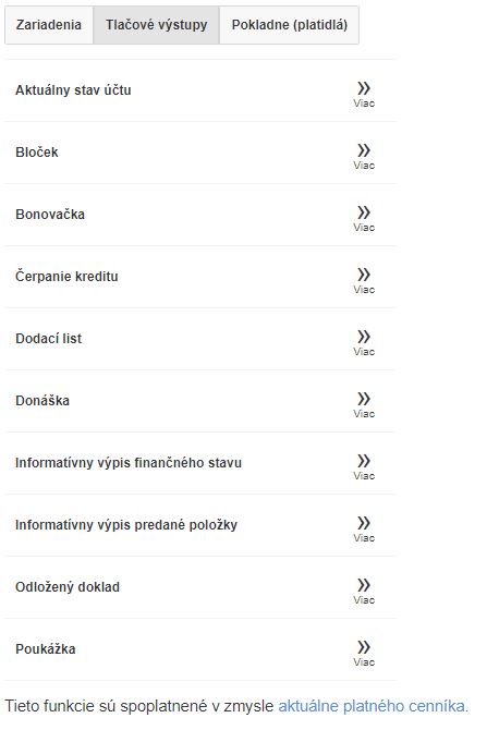 Tiskov&eacute; v&yacute;stupy pro prodej s možnost&iacute; editace