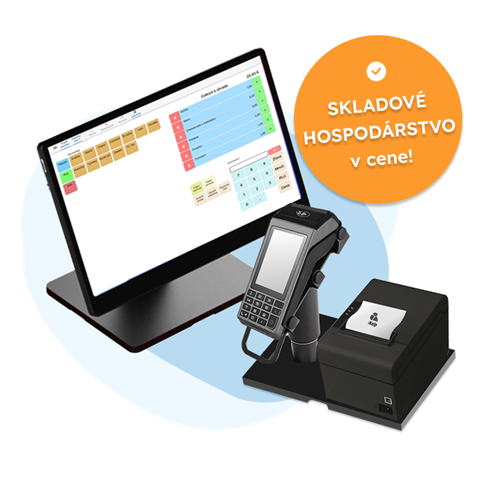 Combo Tablet 15&ldquo; eKasa + termin&aacute;l + printer