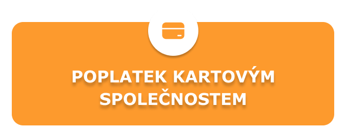 Poplatek kartov&yacute;m společnostem
