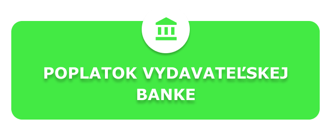 Poplatok vydavateľskej banke