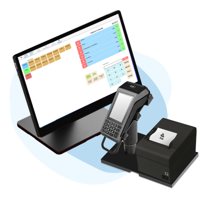 Combo Tablet 15&ldquo; eKasa + termin&aacute;l + printer