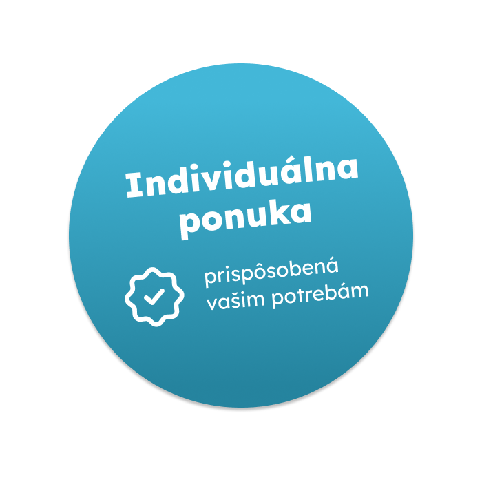 Individu&aacute;lna ponuka