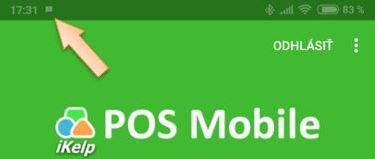 Zobrazenie inform&aacute;cie o spustenej aplik&aacute;cii