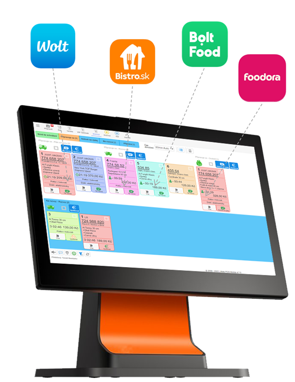 iKelp POS Mobile napojenie na obľ&uacute;ben&eacute; port&aacute;ly