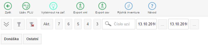 Seznam &uacute;konů, kter&eacute; je možn&eacute; prov&eacute;st nad pohybmi karet