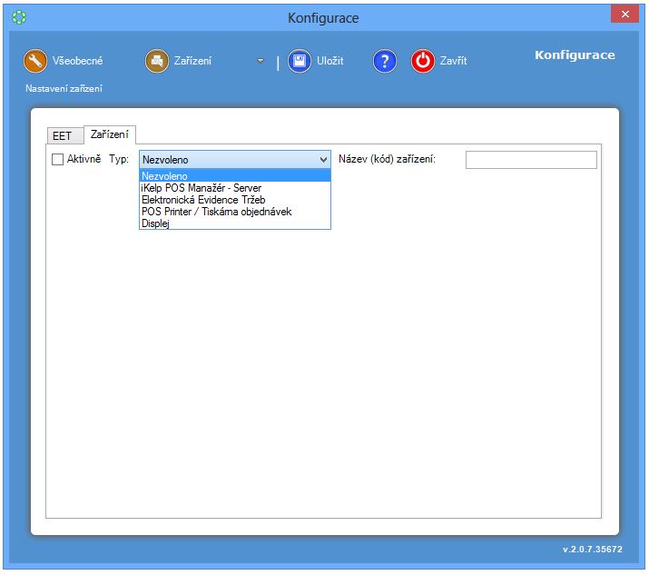 POS Manaž&eacute;r - nastaven&iacute; zař&iacute;zen&iacute;