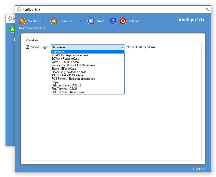 POS Manaž&eacute;r - nastavenie zariadenia