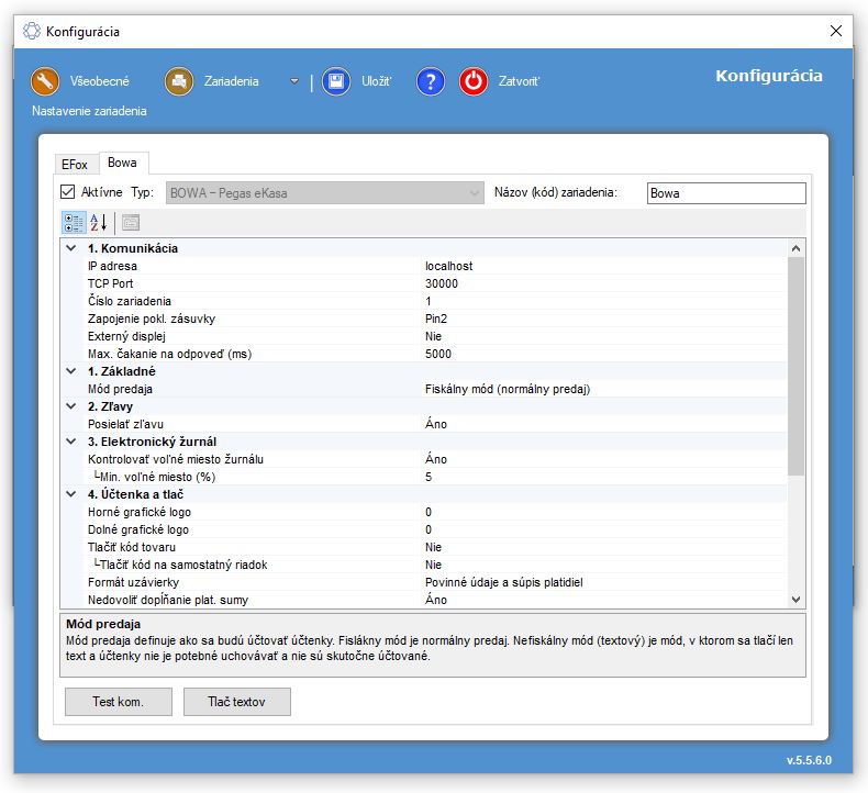 POS Manaž&eacute;r - BOWA Pegas