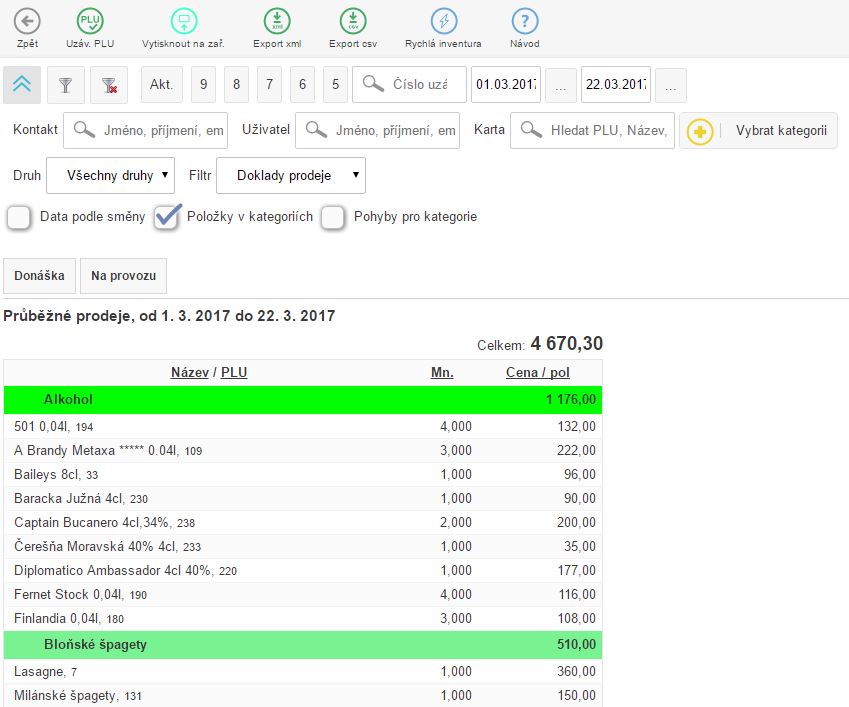 Vytvořen&iacute; nov&eacute; PLU Uz&aacute;věrky v iKelp POS Mobile