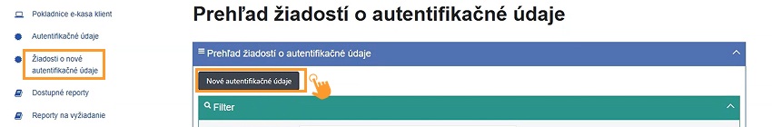 autentifikacne udaje