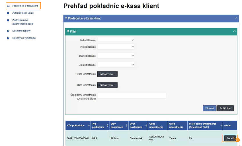 Prehlad pokladnic