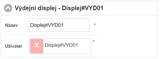 Nastaven&iacute; v&yacute;dejn&iacute;ho displeje