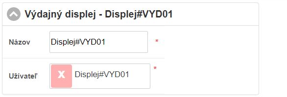 Nastavenia v&yacute;dajn&eacute;ho displeja
