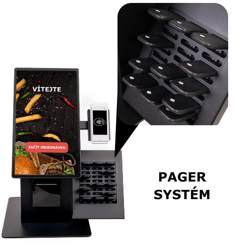 Pager syst&eacute;m