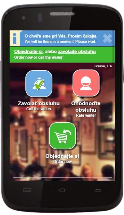 Funkcia pre host&iacute; - zavolanie obsluhy